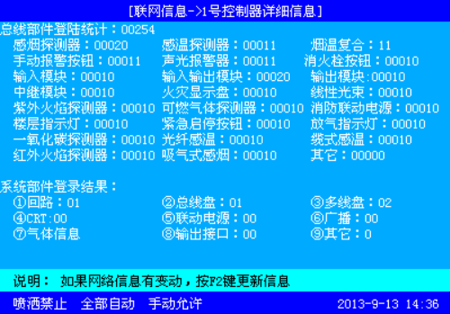 消防報警系統(tǒng)現(xiàn)場設(shè)備無法登錄